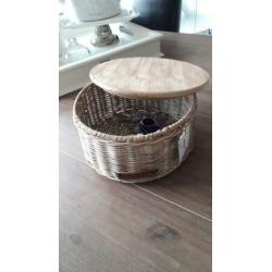 Rivièra Maison Rustic Rattan Round Basket