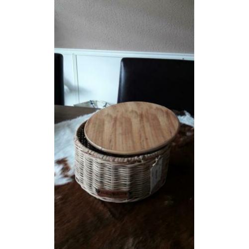 Rivièra Maison Rustic Rattan Round Basket