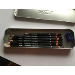 Derwent Graphic tekenpotloden, 6 soorten