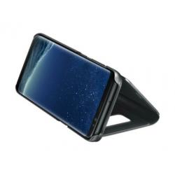 Clear View Stand Cover voor Galaxy J5 2017 _ Zwart