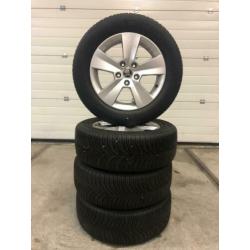 Originele set lm velgen, all-season banden, skoda superb