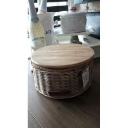 Rivièra Maison Rustic Rattan Round Basket