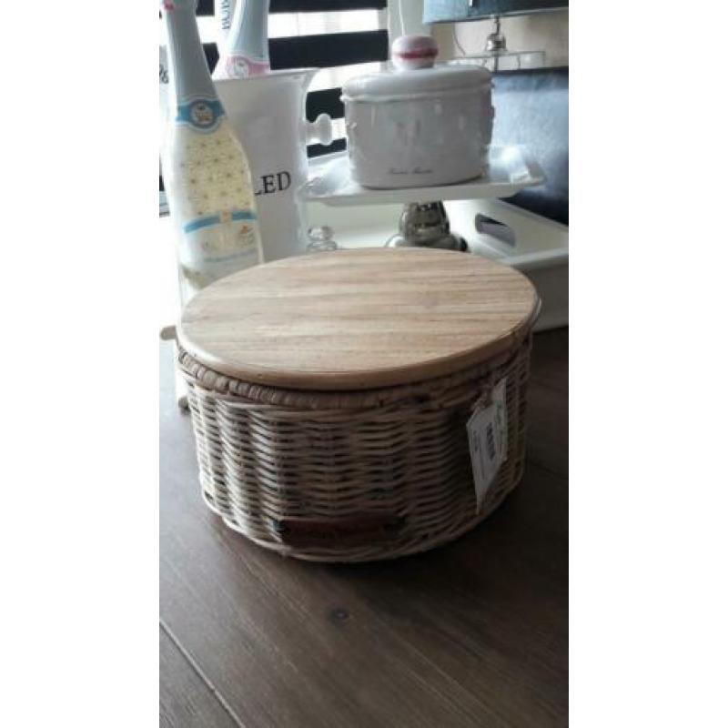 Rivièra Maison Rustic Rattan Round Basket