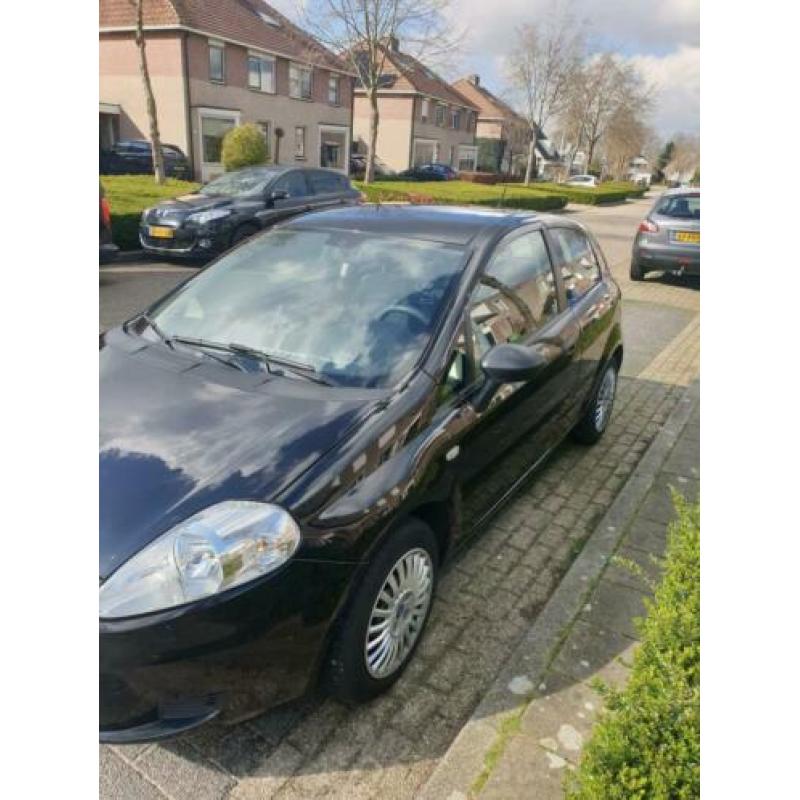 Zwarte Fiat Punto 1.2 Active uit 2007 te Koop
