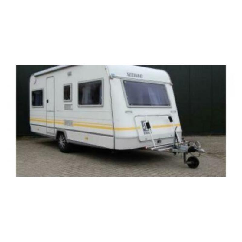Mooie knaus sudwind 450tu met Isabella voortent 3 mtr diep
