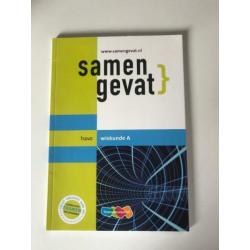 Samengevat havo Wiskunde A & Economie