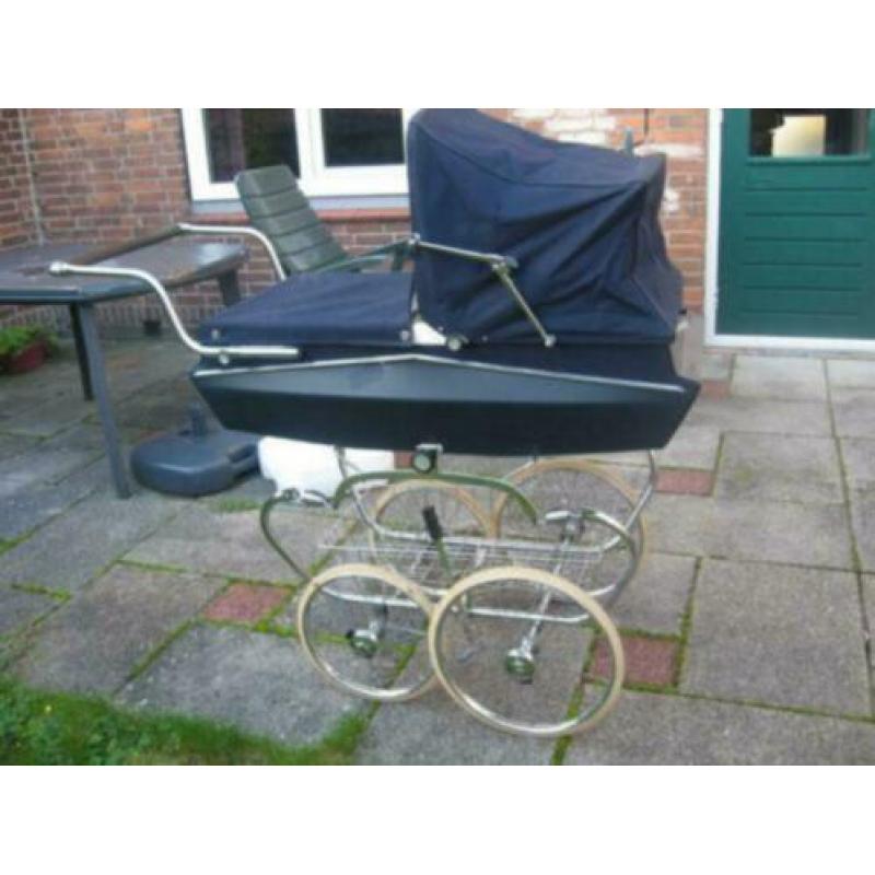 Kinderwagen donkerblauw