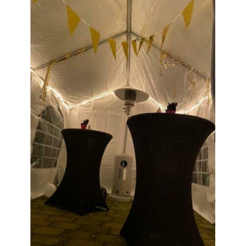 All-in Partytent en Inrichting huren omgeving Den haag