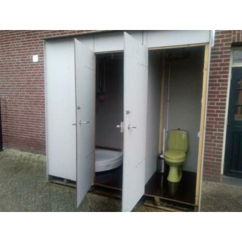 nood sanitair douche wc toilet