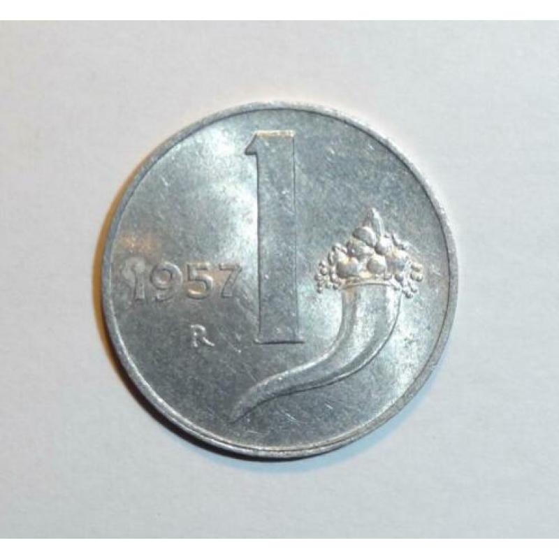Munten Italie, 1954 - 1963