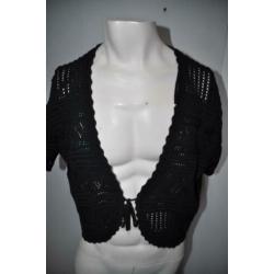 CV15 Zwart Bolero vestje maat 48 / 50