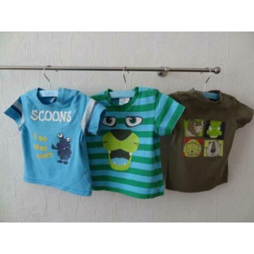 Jongens 3 x T Shirtjes