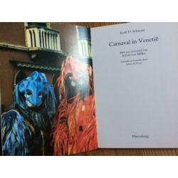 Carnaval in Venetië - klein pocket boekje - NIEUW