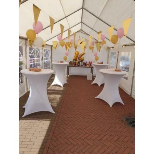 All-in Partytent en Inrichting huren omgeving Den haag