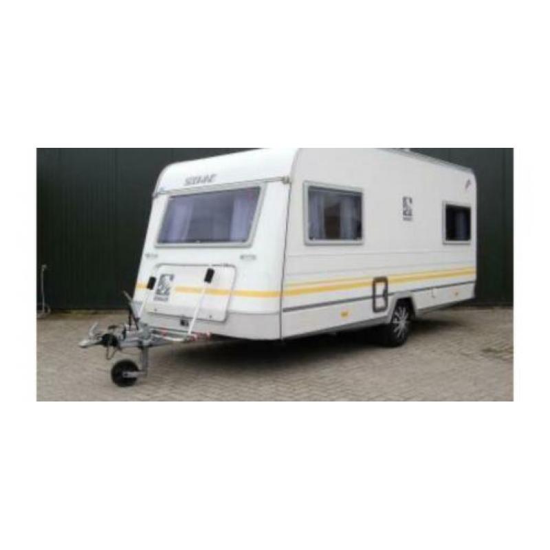 Mooie knaus sudwind 450tu met Isabella voortent 3 mtr diep