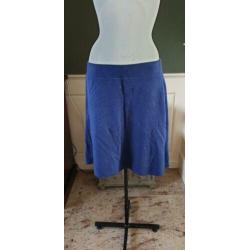 ZGAN blauw WHO'S THAT GIRL rok XXL XL 46/48, rokje, blauwe