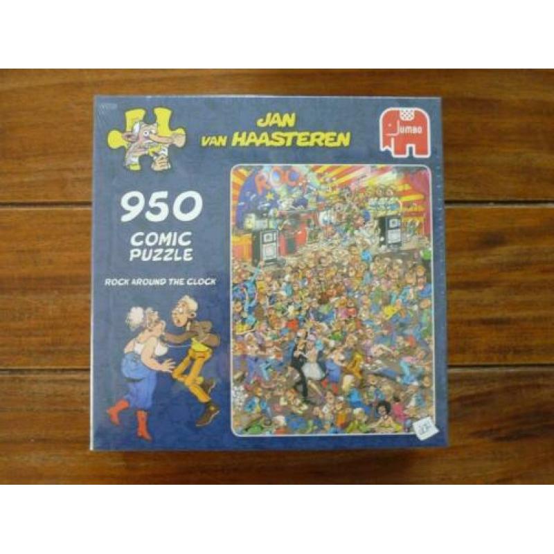 ruim 70 COMPLETE Jan van Haasteren puzzels 1000 st + NIEUW!