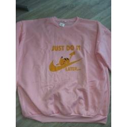 NIEUW Pokémon pikachu sweater maat 48 / 4xl Roze