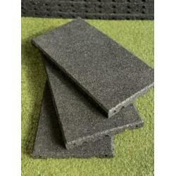 Nieuwe 30mm sportvloer tegels 500x250mm fitness gym Crossfit