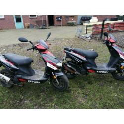 Te koop 2x keeway ry8