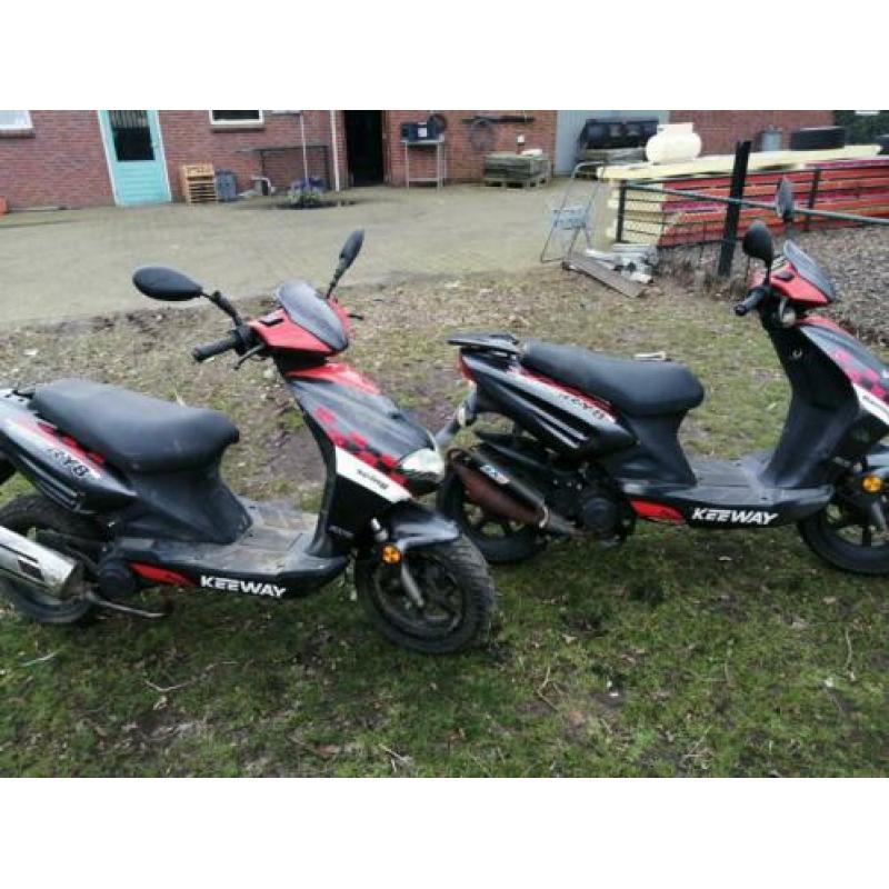 Te koop 2x keeway ry8