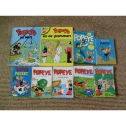 9 Popeye strips