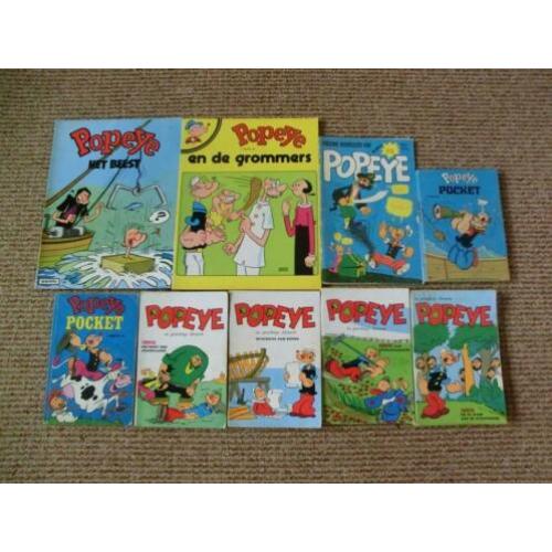 9 Popeye strips
