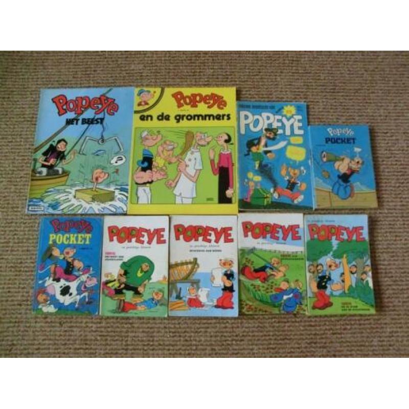 9 Popeye strips
