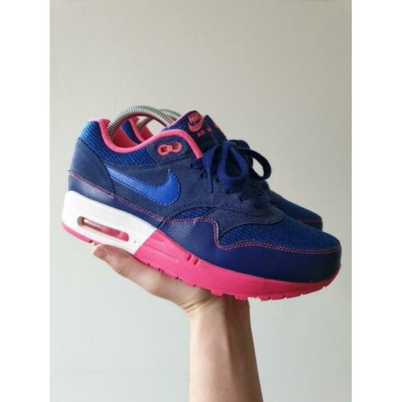 Nike Air Max 1 Game Royal/Pink Flash/Lightblue-White 38,5