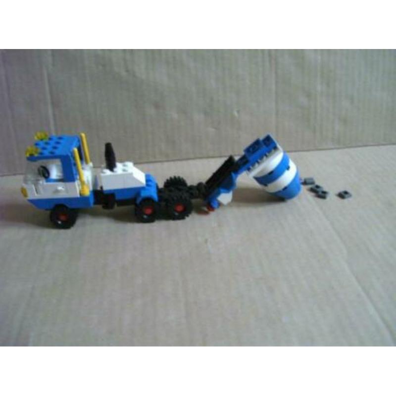 Lego set 6682 cement, beton- mortelauto met bouwbeschrijving