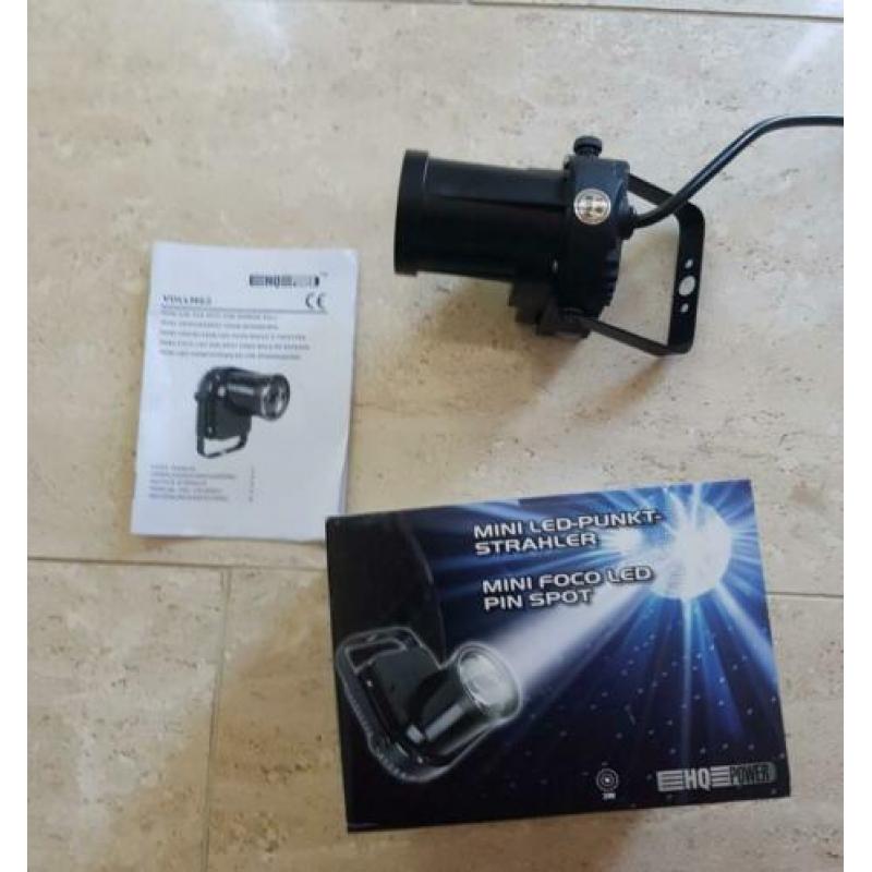 led puntspots 2 lenzen spots par 36 spiegelbol lamp truss
