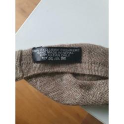 Luxe zachte cashmere poncho / overslagdoek