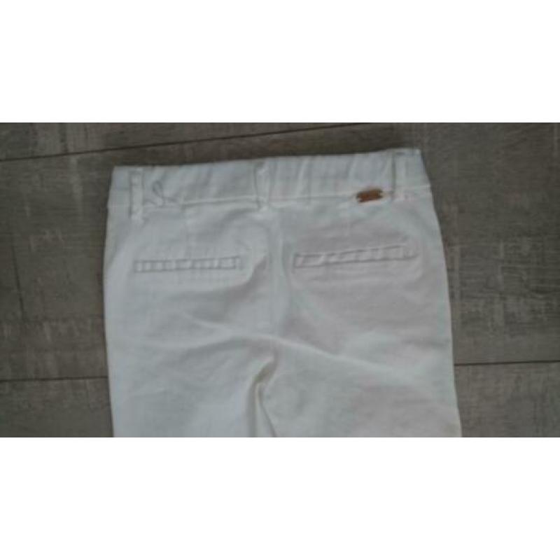 Zara jeans broek off white NIEUW maat 104 110