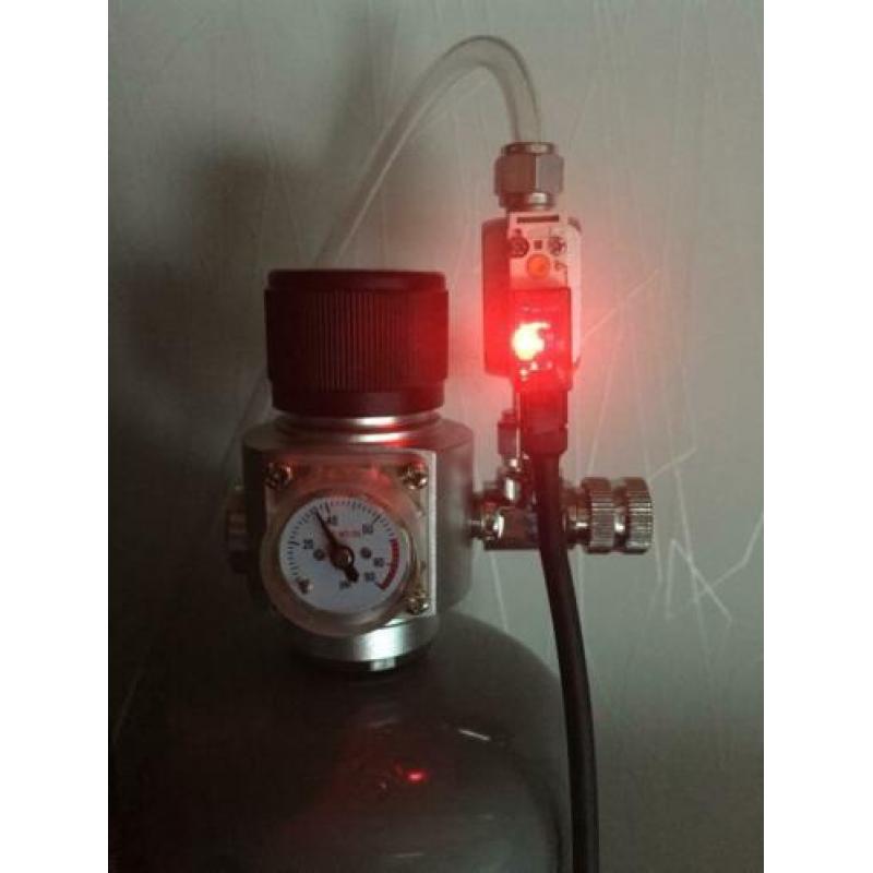 CO2 Magneetventiel veilig op 12 Volt! (Nieuw)
