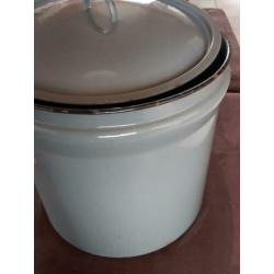 Enorme weckketel wasketel 80 liter emaille
