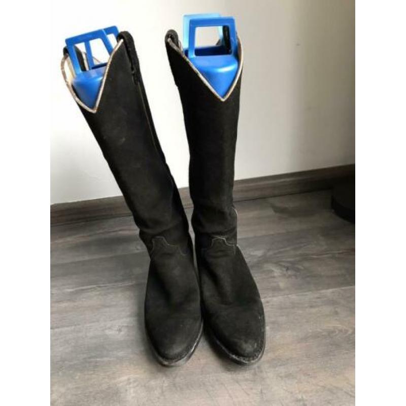 Paul Warmer by Sendra zwarte laarzen mt 38