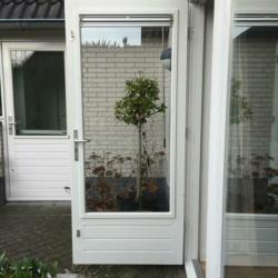Meranti BUITENDEUR incl. dubbel glas en deurbeslag