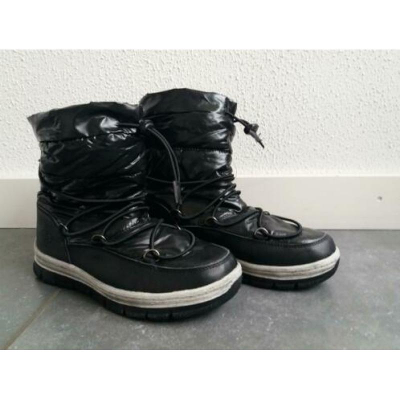 Snowboots zwart maat 38 gevoerd
