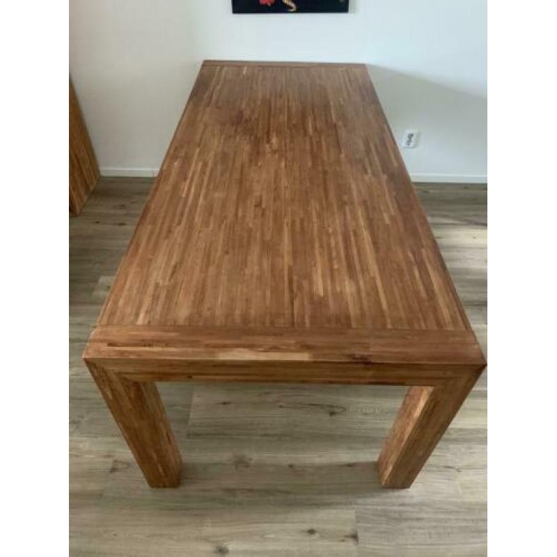 Teak houten eettafel