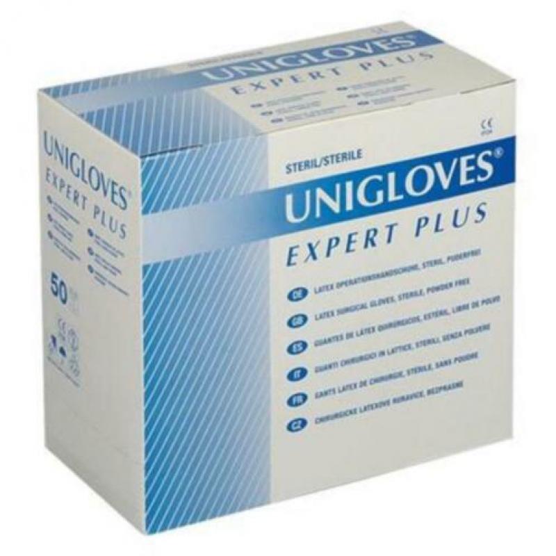 Steriele Chirurgische Handschoenen, Unigloves / Maat 8