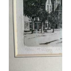 Warner Hemstede (1945-) Groninger Ploeg - ets 18/50 Tilburg