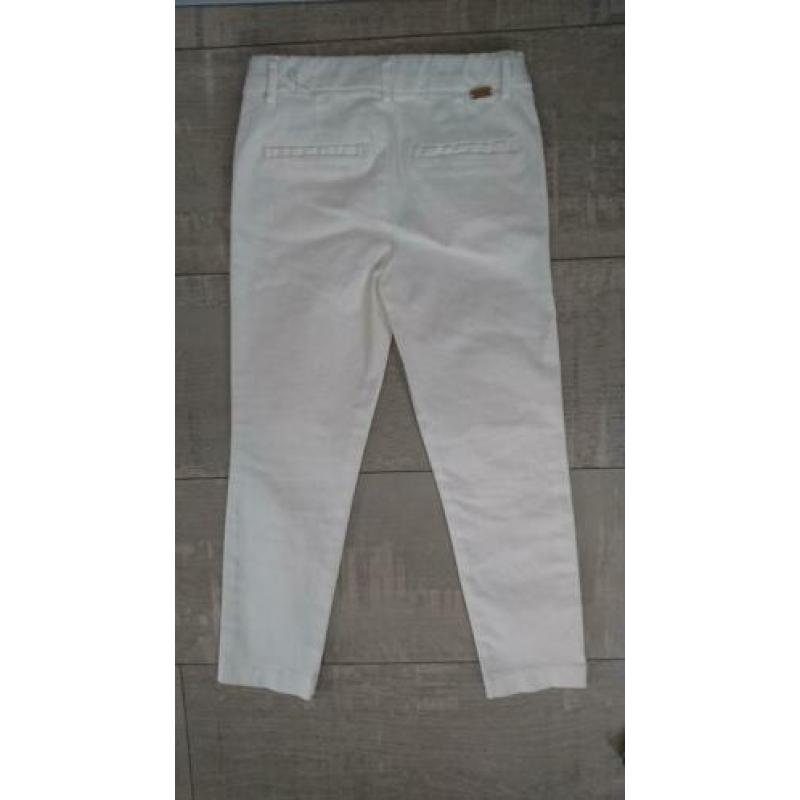 Zara jeans broek off white NIEUW maat 104 110