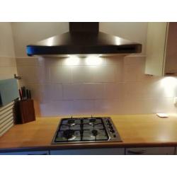 Keuken incl afzuigkap gaskookplaat