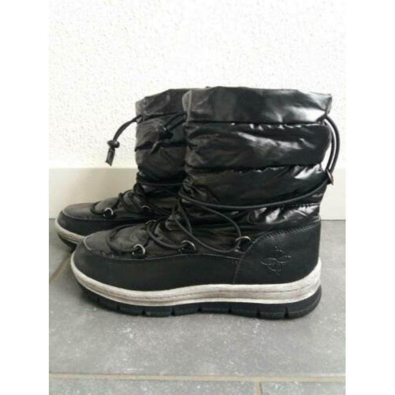Snowboots zwart maat 38 gevoerd