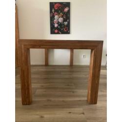 Teak houten eettafel