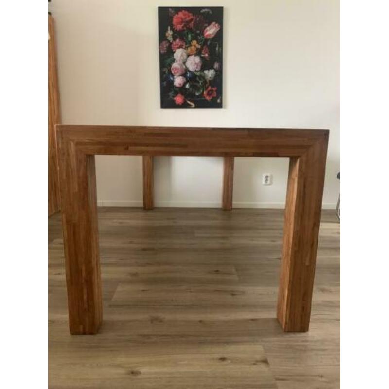 Teak houten eettafel