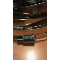 Slangklemmen, RVS,12mm breed, diameter 197-217