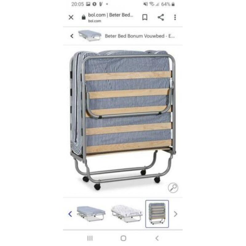 Opklapbed nieuw 190x80