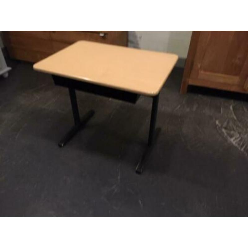Leuk! vintage retro schoolburo | lessenaar 50x70 cm