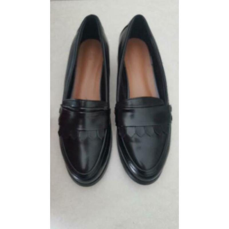 Hippe loafer schoenen zwart - 38